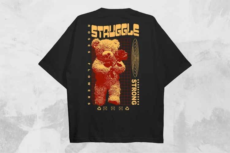 Struggle Streetwear PNG T-shirt Design
