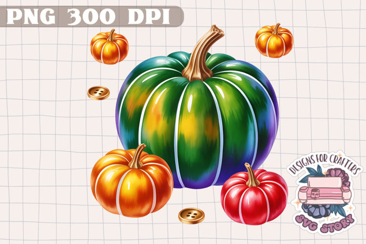Fall Pumpkin Clipart Image 2