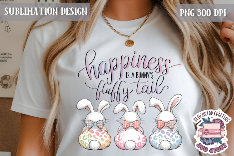 Cute Bunnies Spring Sublimation Design PNG Easter Hoop bunny