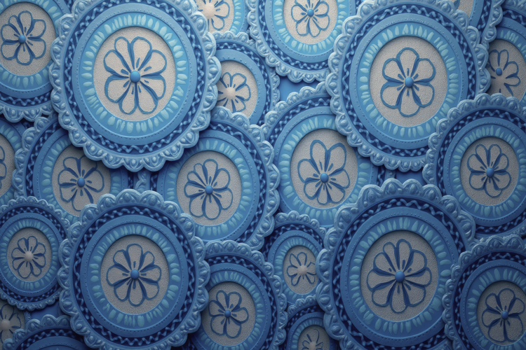 Decorative Pattern Background Wallpaper