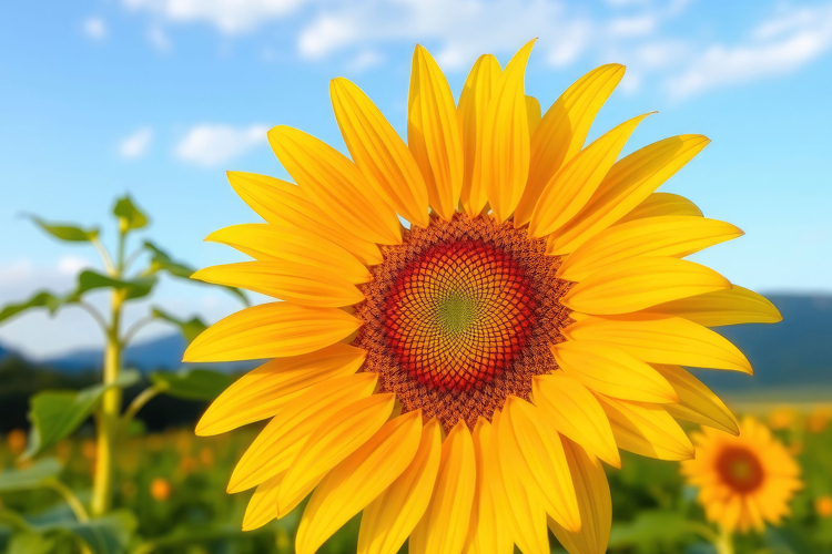 Sunflower Background Image 16