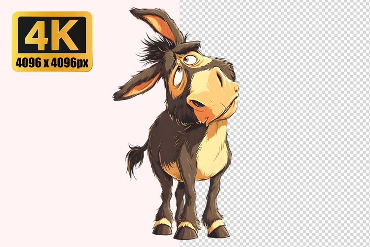 Donkey Clipart Image 20