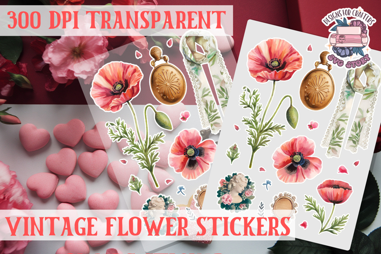 Retro Flowers Svg Image 14