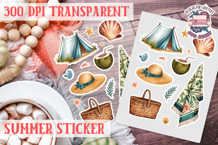 Cute Beach Clipart Image 7