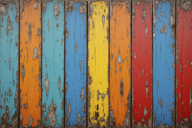 Vertical Wooden Planks Background Wallpaper