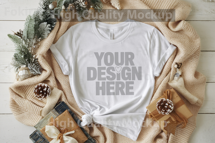 White Christmas Background Image 11
