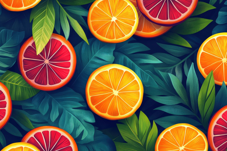Oranges Clipart Image 16