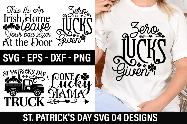 St. Patricks Day SVG Design - This Is An Irish Home Leave