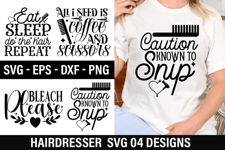 Hair Stylist Svg Image 6