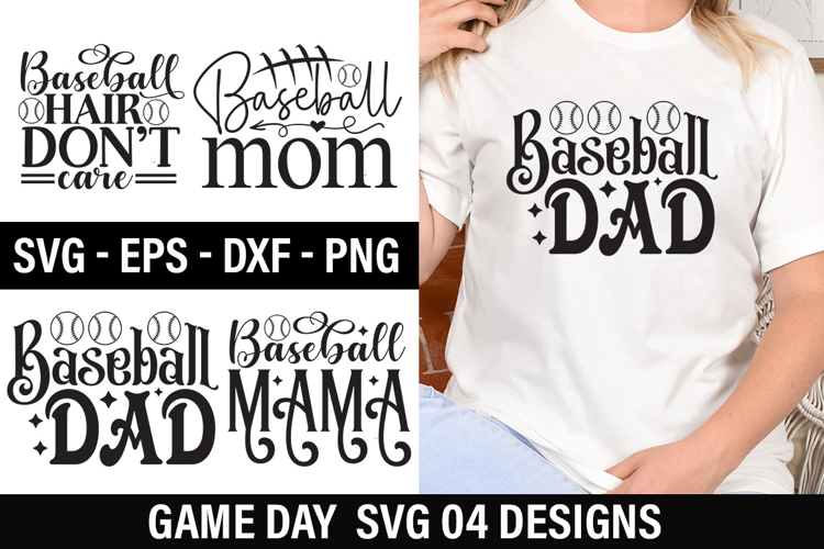 Baseball Shirt SVGs Image 14