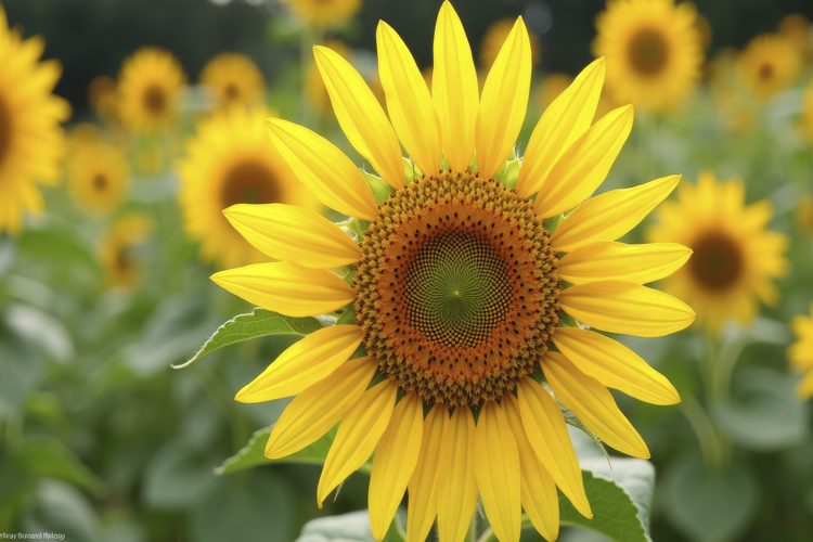 Common Sunflowers Background Wallpaper