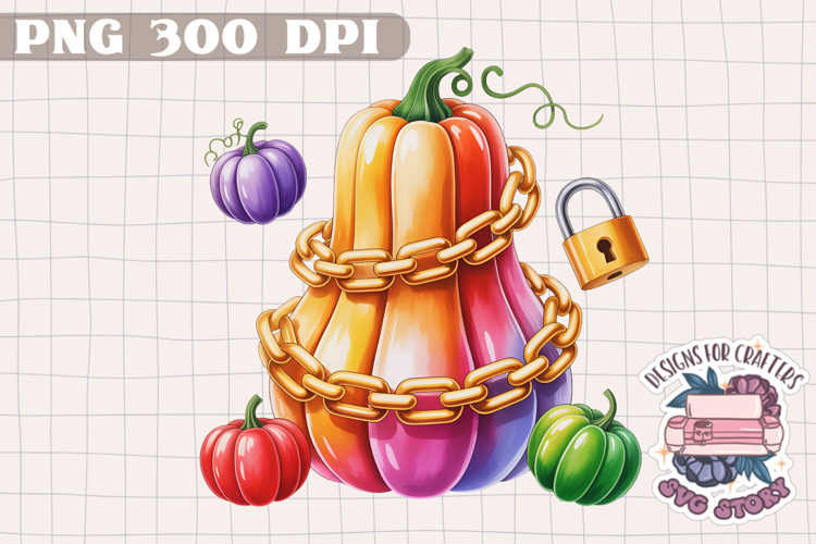 Fall Pumpkin Clipart Image 24