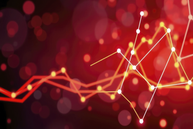 Abstract Network Connection Background Wallpaper