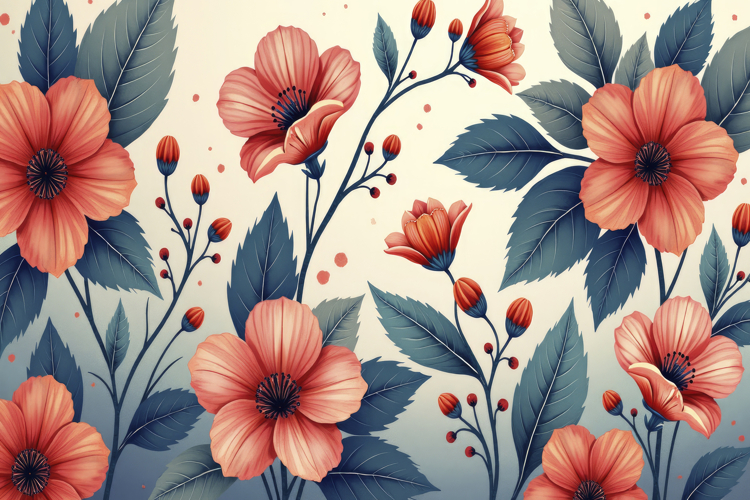 Floral Pattern Background
