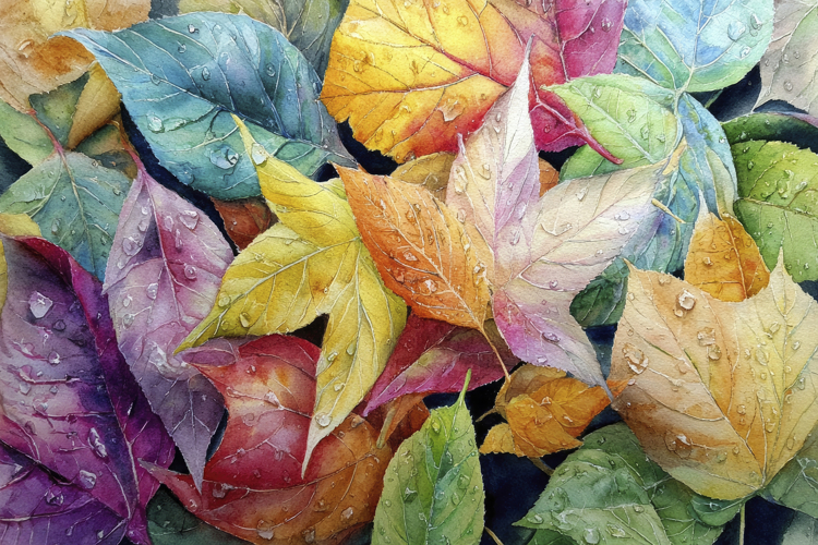 Leaves Background Image 2