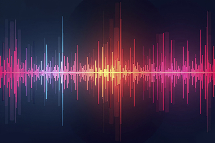 Sound Waves Background Wallpaper