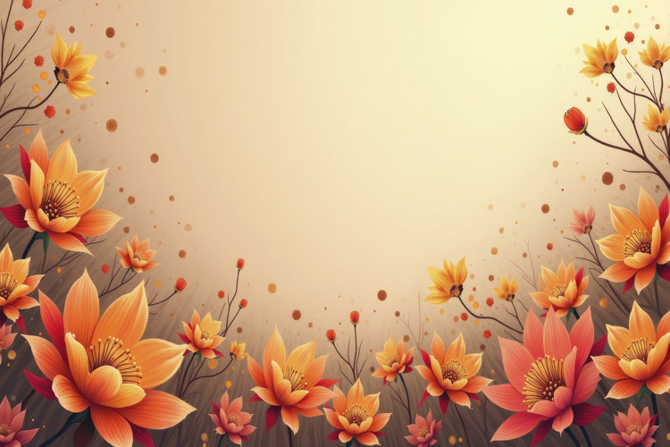 Flowers Texture Image 7