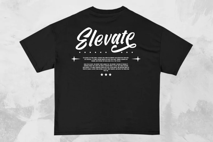Elevate Streetwear Typography T-shirt Design