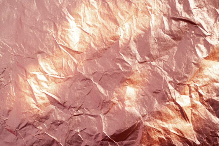Rose Gold Foil Background Wallpaper