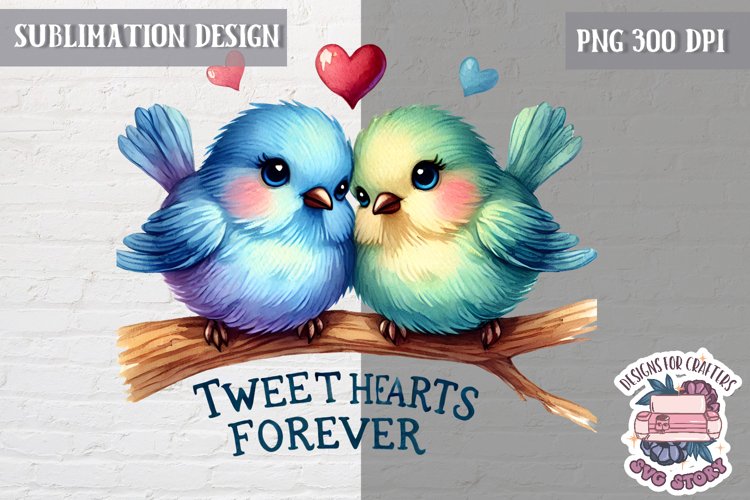 Valentine Love Animals Cute Quote Sublimation Design PNG