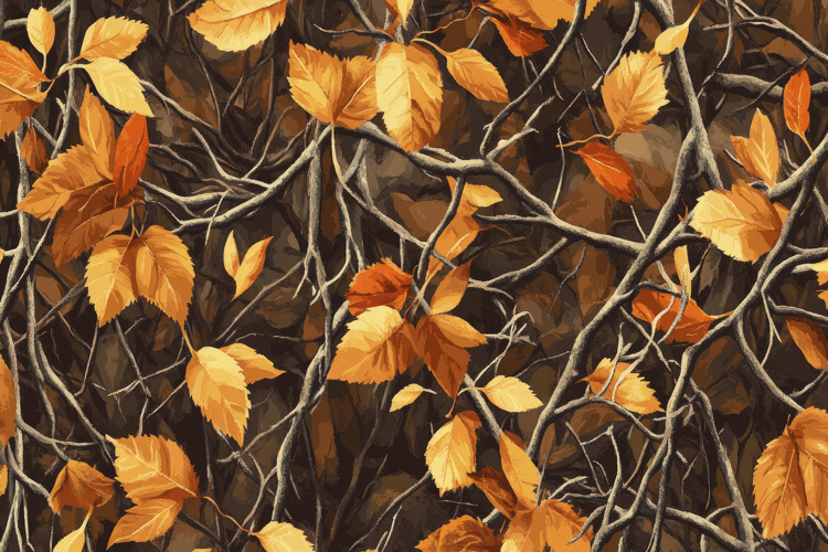Autumn Leaves Clipart Image 16