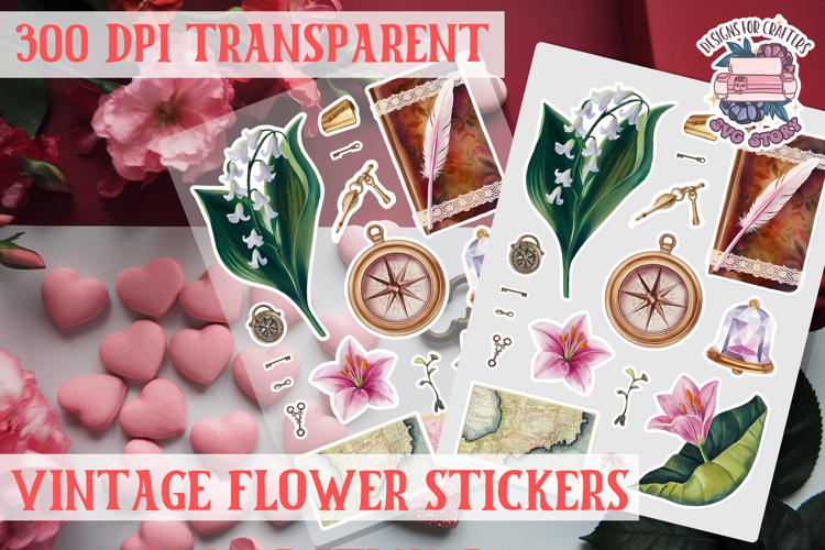 Retro Flowers Svg Image 10