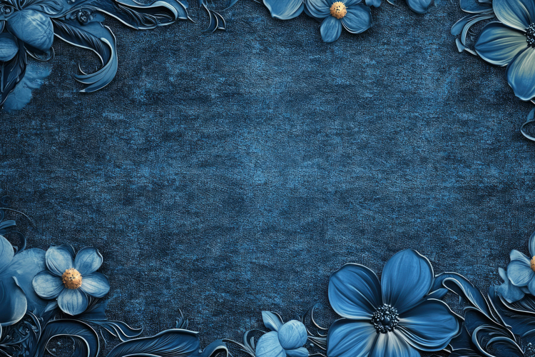 Blue Texture Image 5