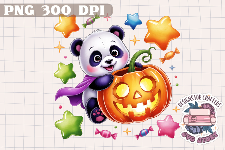 Cute Halloween Animal Autumn Sublimation design Fall KIds