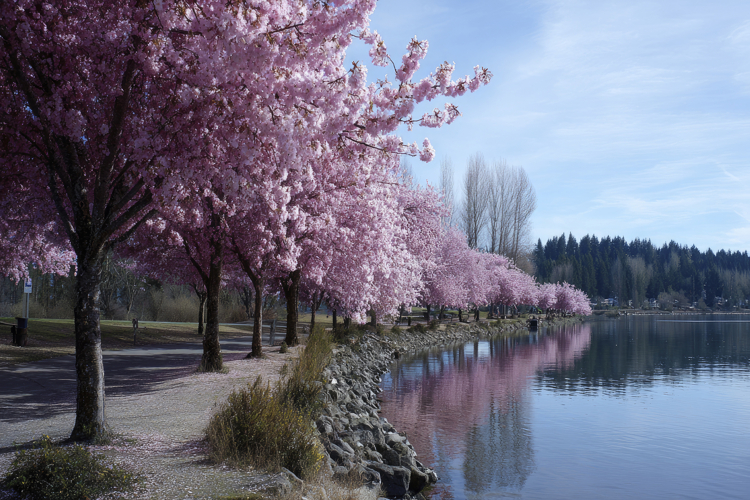 Cherry Blossom Background Image 6