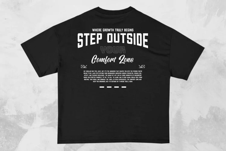 Step Outside Streetwear Typography T-shirt Design