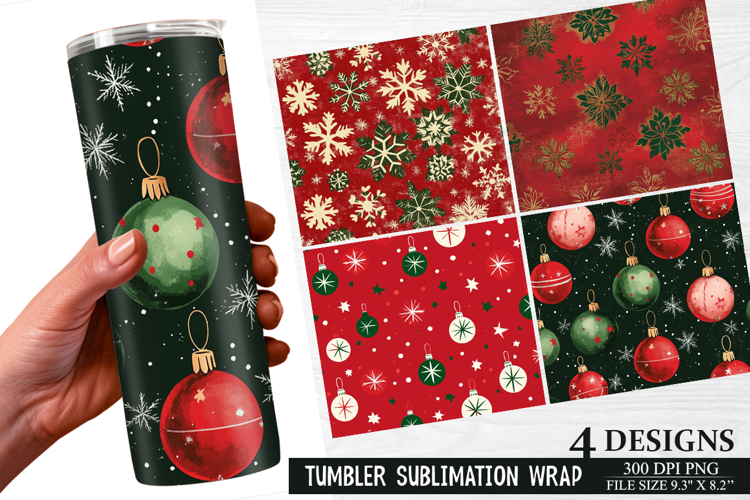 Christmas Tumbler Wrap Image 24