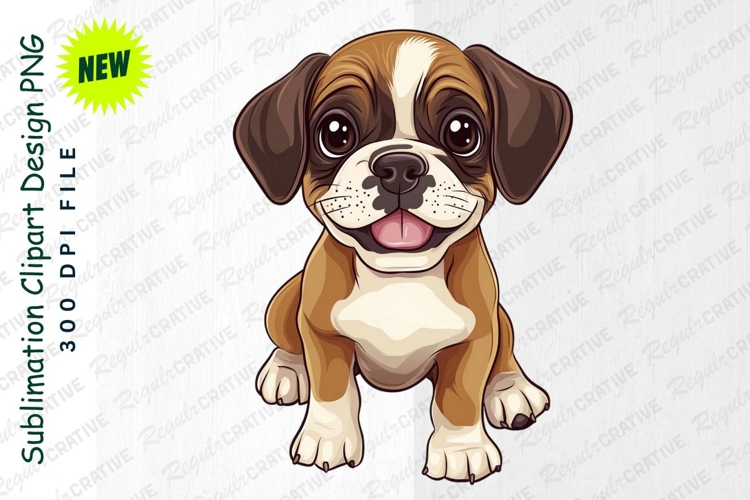 Puppy Illustration Image 12