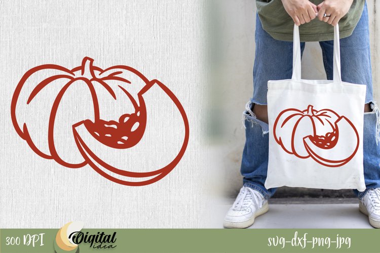 Autumn Design SVG. SVG Fall Design. Pumpkin SVG.