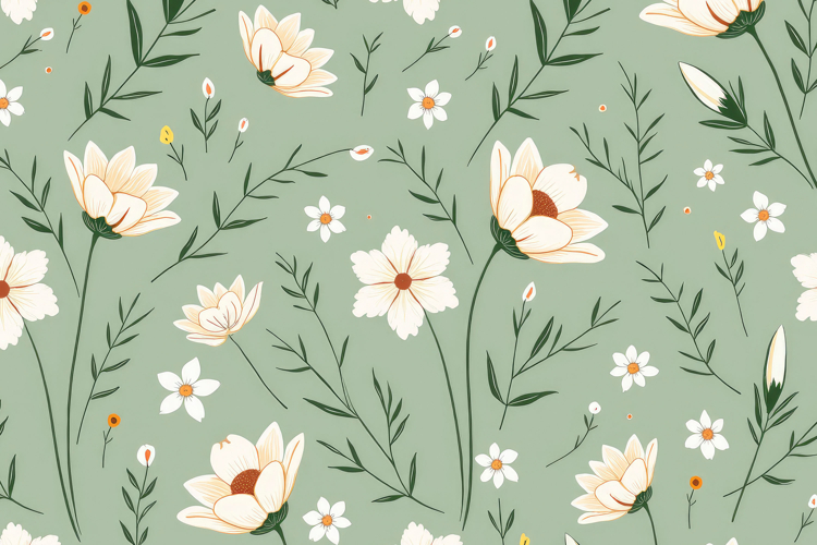 Floral Pattern Background