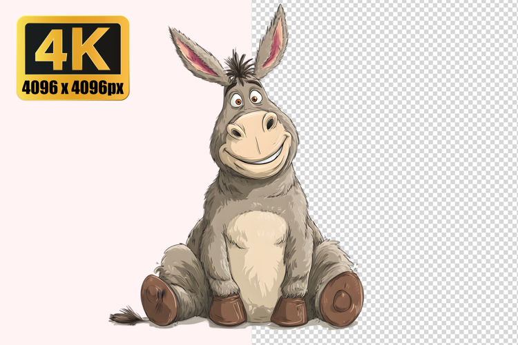 Donkey Clipart Image 17