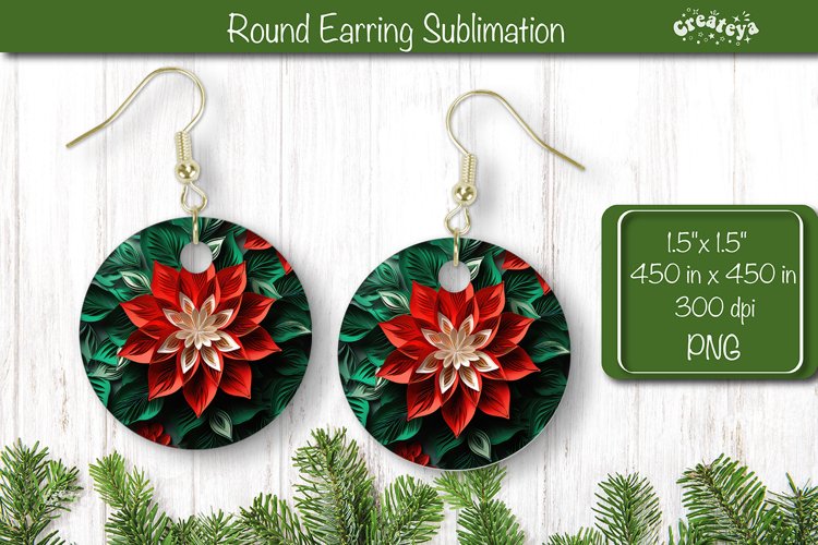 3D Christmas SVG