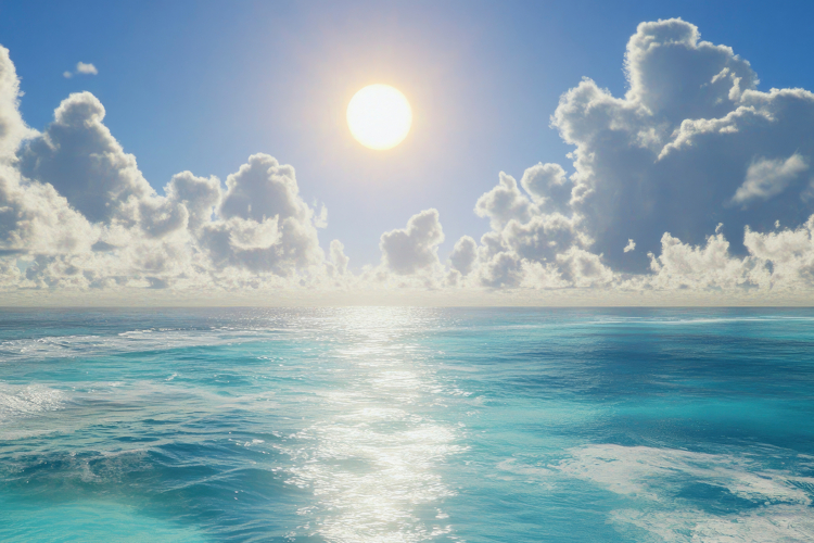Blue Sky Texture Image 9