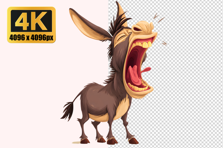 Donkey Clipart Image 21