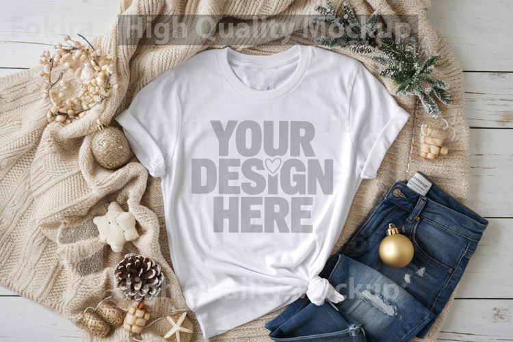 White Christmas Background Image 11