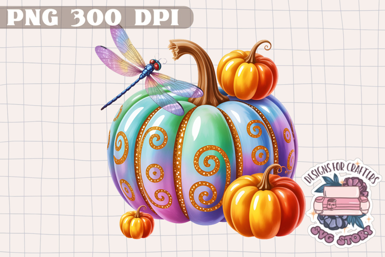 Fall Pumpkin Clipart Image 2