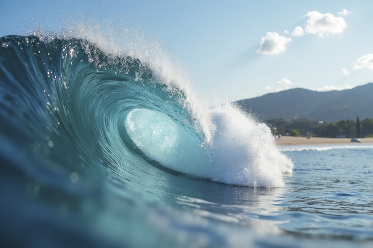 Ocean Wave Background