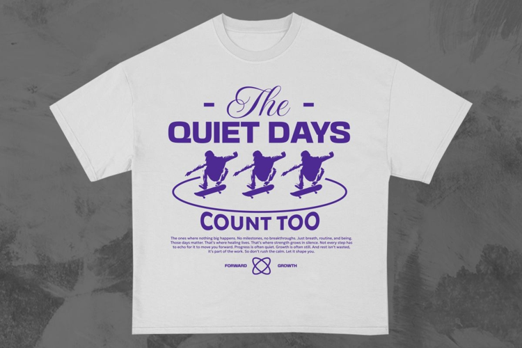 The Quiet Days Urban T-shirt Design