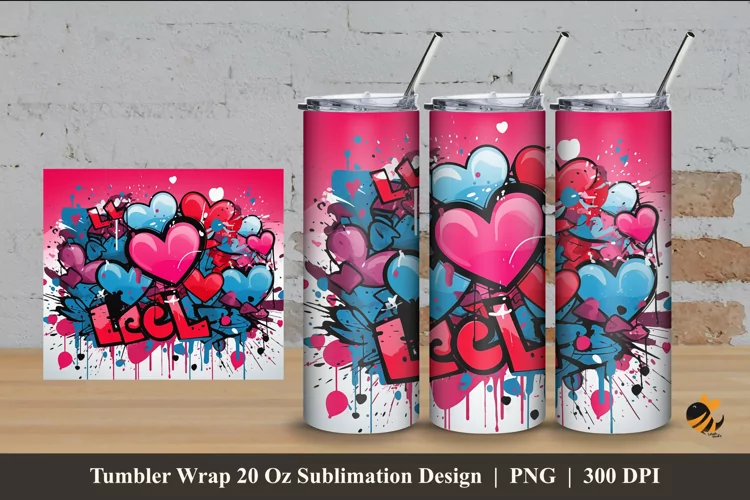Labor of Love Tumbler Wrap Sublimation Design 4