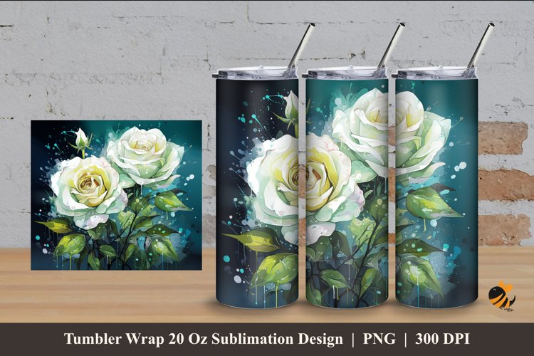 White Rose Clipart Image 12