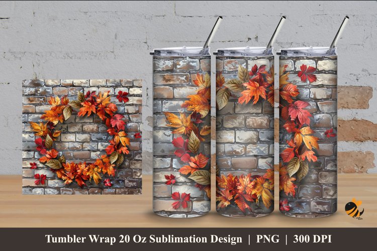 Fall Tumbler Wrap Image 8