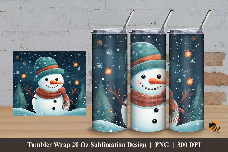 Snowman Sublimation Image 12
