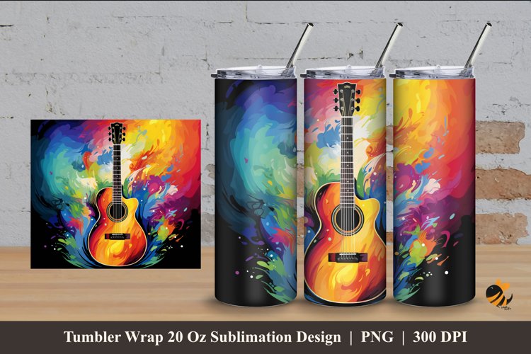 Acoustic Guitar Clipart Image 9