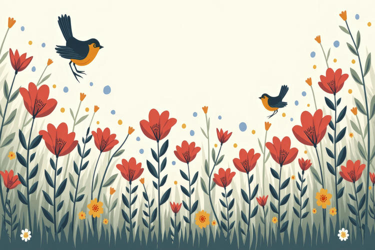 Flowers Texture Image 21