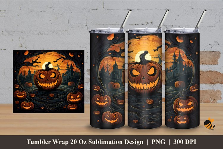 Halloween Tumbler Wrap Image 21