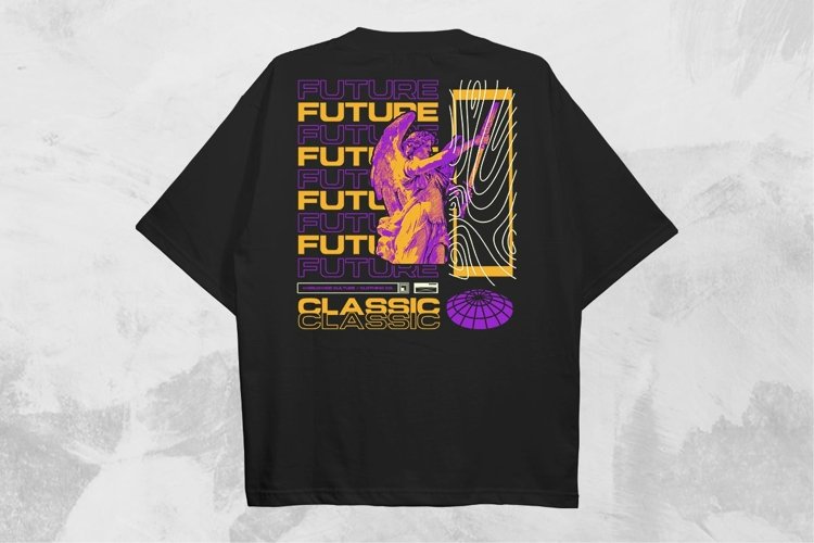 Future Classic Streetwear PNG T-shirt Design example image 1